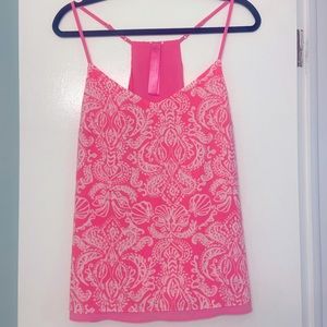 Lilly Pulitzer Reversible Dusk Tank Havana Pink